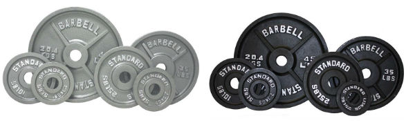 standard barbell olympic weight set