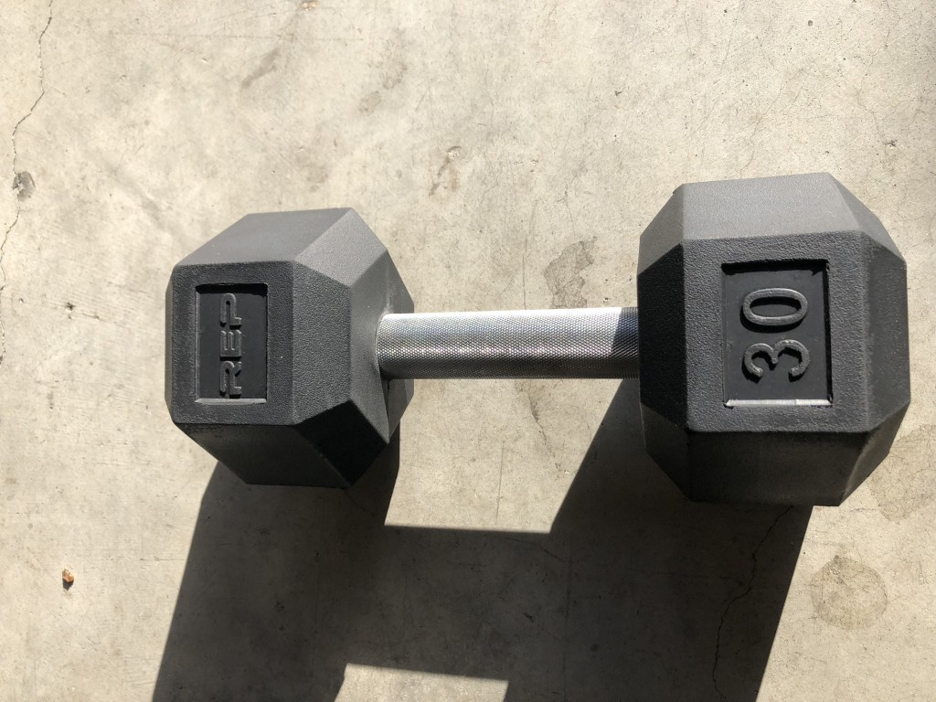 Rep Fitness Rubber Hex Dumbbell Set 5-100 lb with Racks – Review